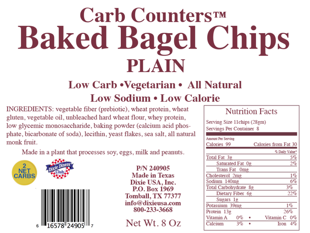 Carb Counters™ Baked Bagel Chips