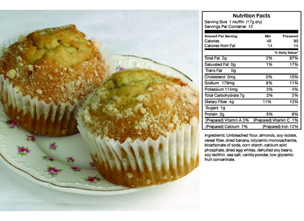 Carb Counters™ Muffin Mixes