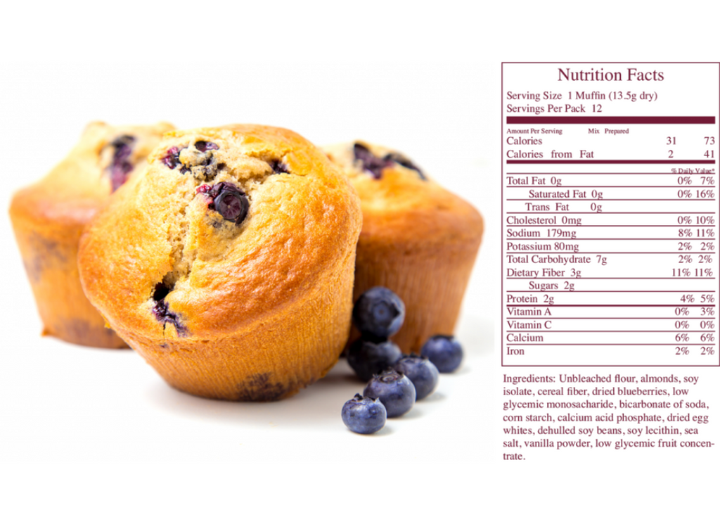 Carb Counters™ Muffin Mixes