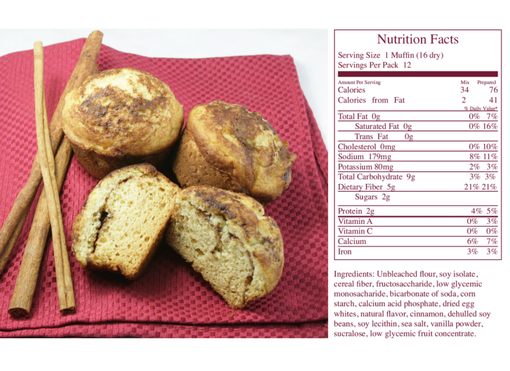 Carb Counters™ Muffin Mixes