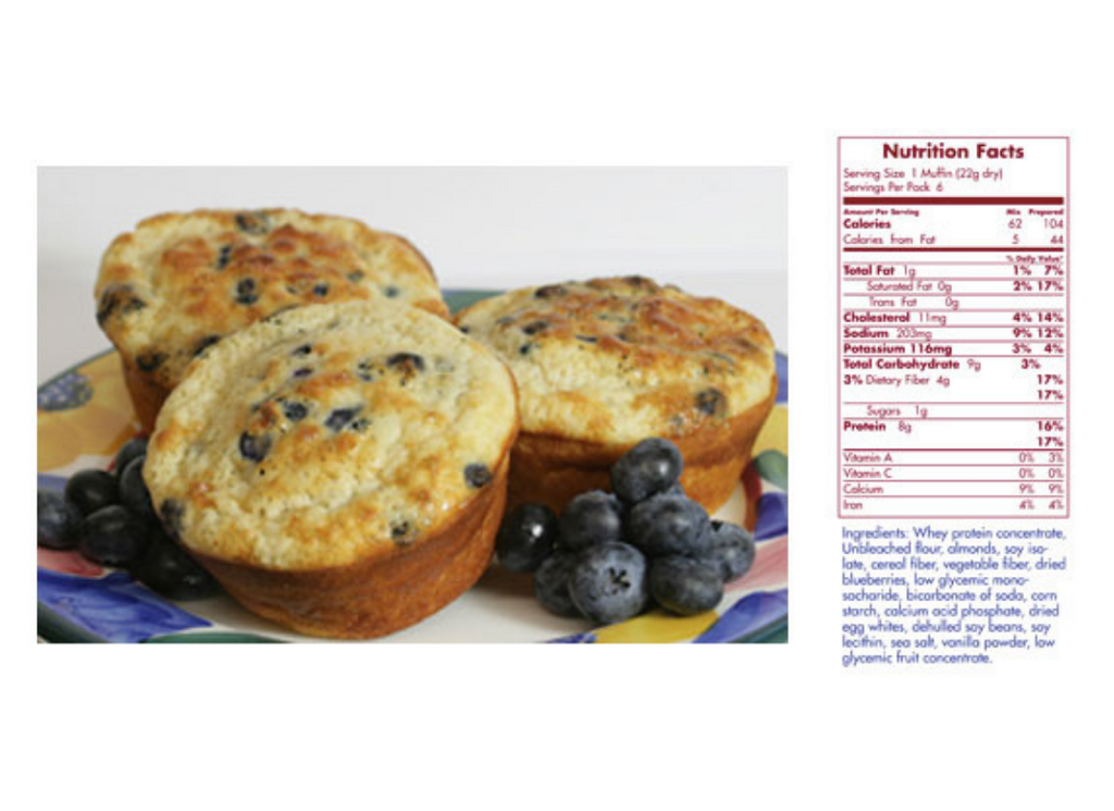 Carb Counters™ Muffin Mixes