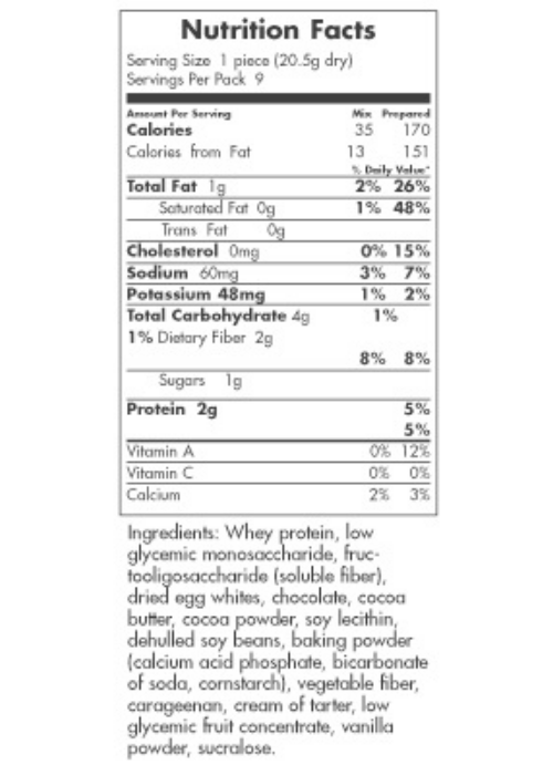 Carb Counters™ Snackin’ Cake Mixes