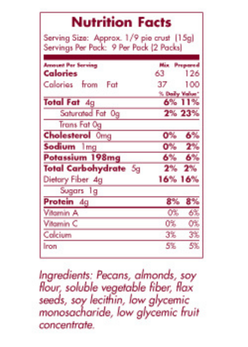 Graham Cracker-Style Pie Crust Mix