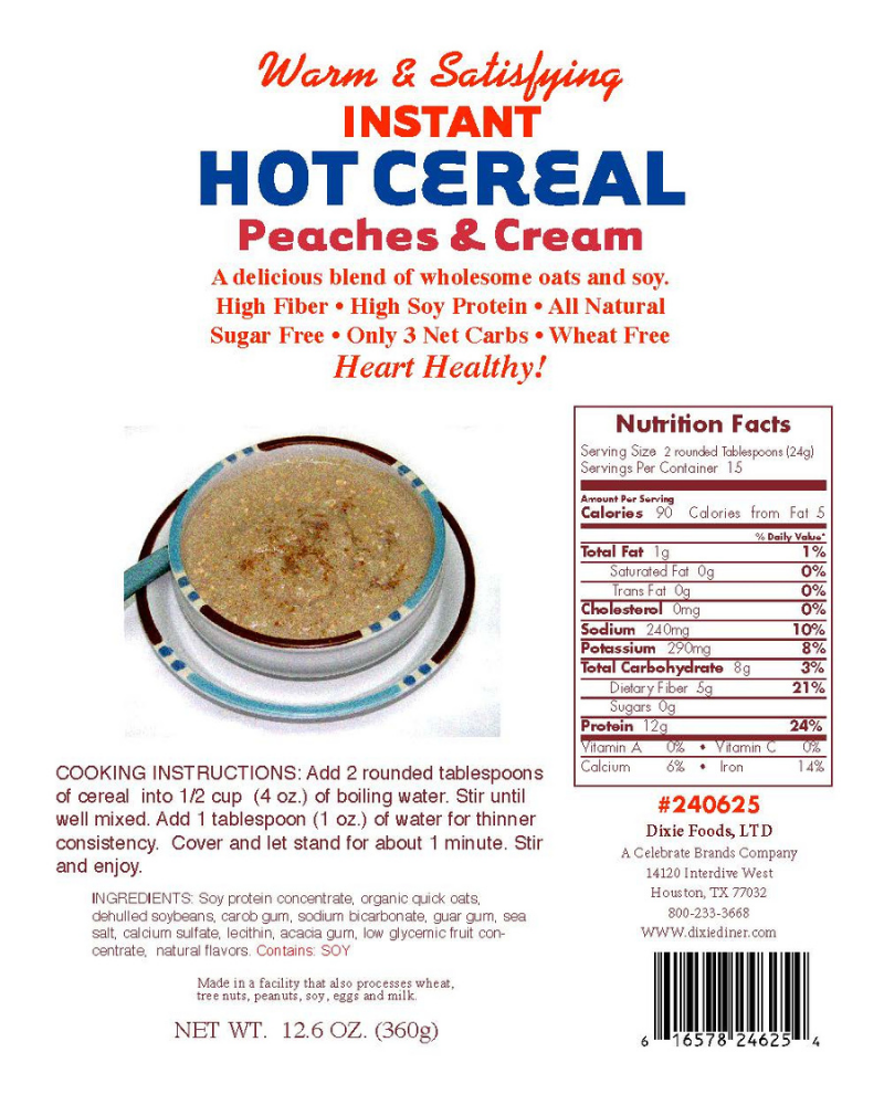 Instant Hot Cereal