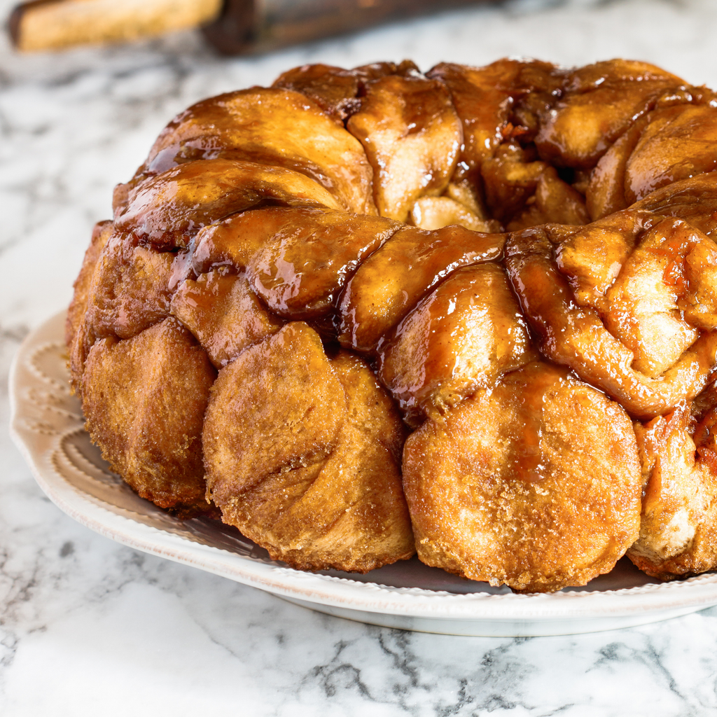 Caramel Cinnamon Pull Apart Bread