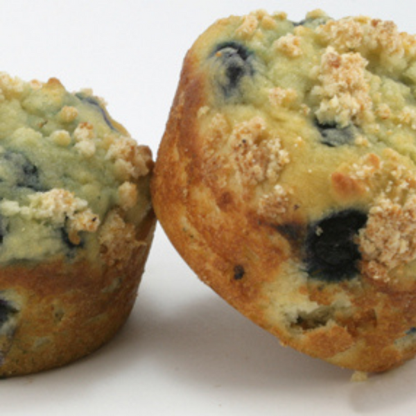 Low Carb Bakesquick™ Bakery-Style Blueberry Cream Muffins