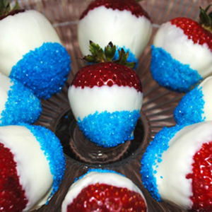 Low Carb Patriotic Berries