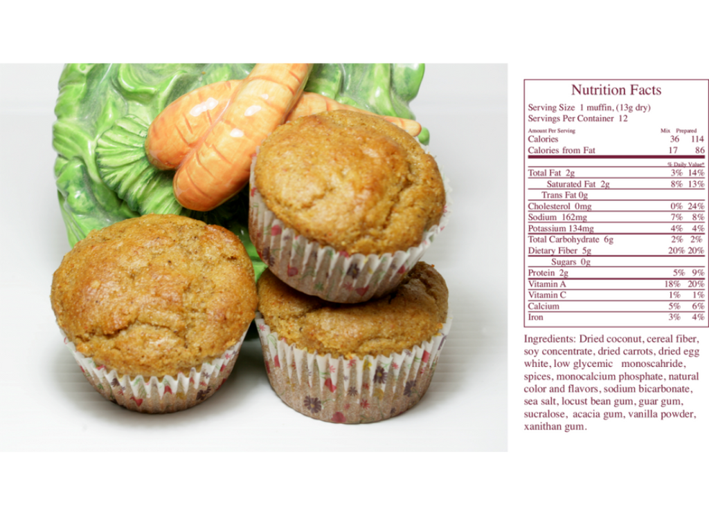 Carb Counters™ Muffin Mixes